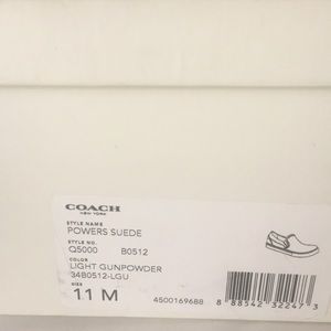 Coach Men’s Power Suede, Slip-ons